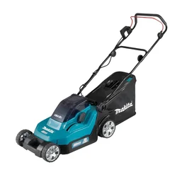 Makita DLM382CM2 Cordless Lawn Mower with 15 inch (380 mm) Cutting Width (With Battery & Charger)